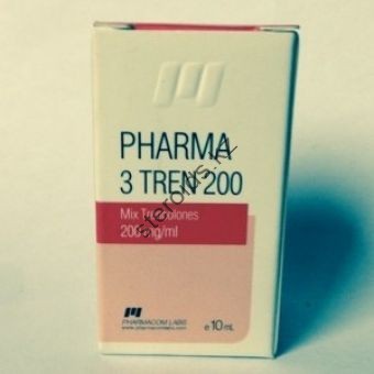 Три трен Pharma3Tren (Три Тренболон) PharmaCom Labs балон 10 мл (200 мг/1 мл) - Атырау